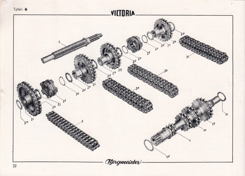 VICTORIA BERGMEISTER V 35 v35 Pièce De Rechange Liste catalogue de pièces de rechange Spare Parts List 